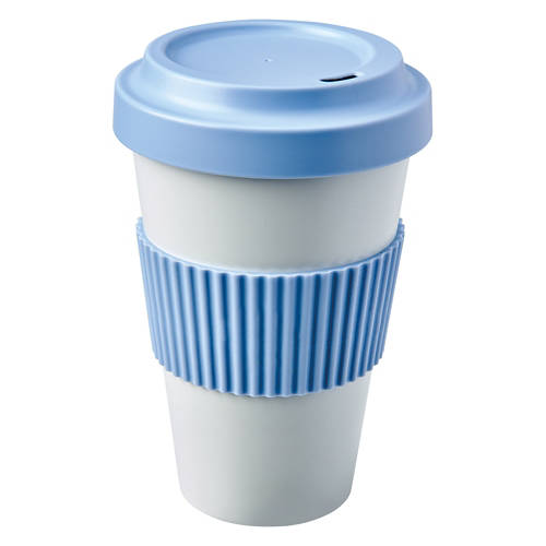 Reusable Coffee Travel Mug, Blue