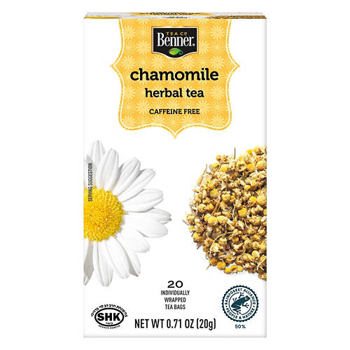 Chamomile Herbal Tea Bags Product Image Front shot 01