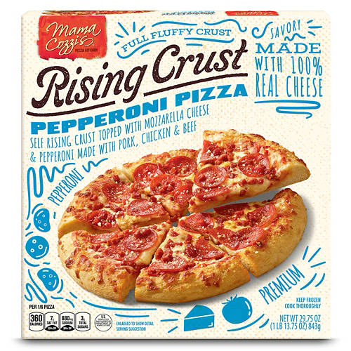 Pepperoni Rising  Crust Pizza, 30.20 oz Product Image Front shot 01