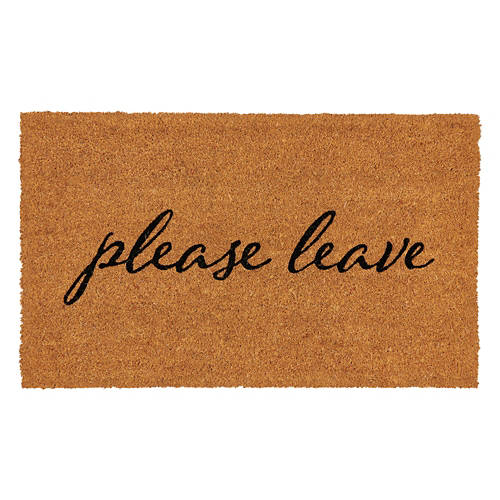 18" x  30" Spring Coir - Please Leave