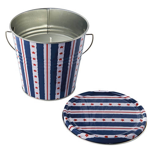 Citronella Tin Candle - Stars & Stripes