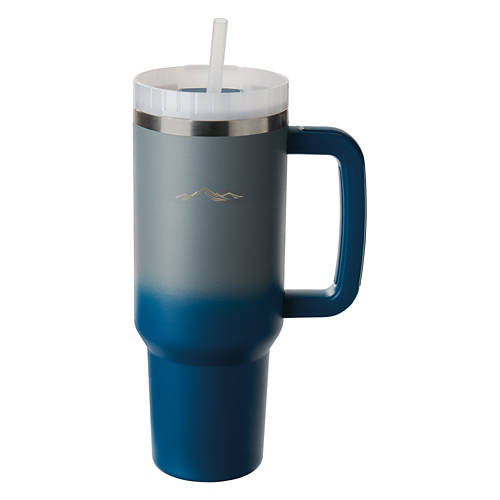 40 oz Thirst Crusher Tumbler - Grey/Blue