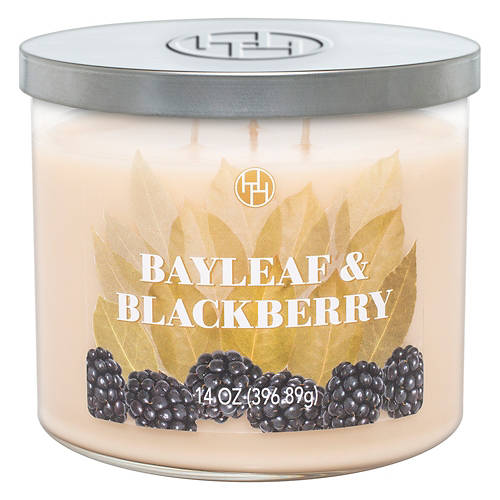 3 Wick Candle - Bay Leaf & Blackberry, 14 oz