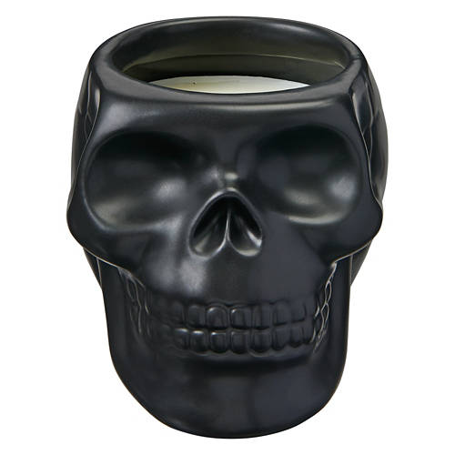 Skull Shaped Halloween Icon Candle