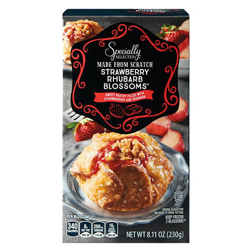 Blossoms Strawberry Rhubarb Pastry, 8.11 oz Product Image Front shot 01