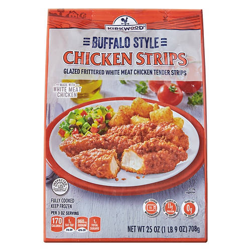 Buffalo  Crispy Chicken Strips, 25 oz