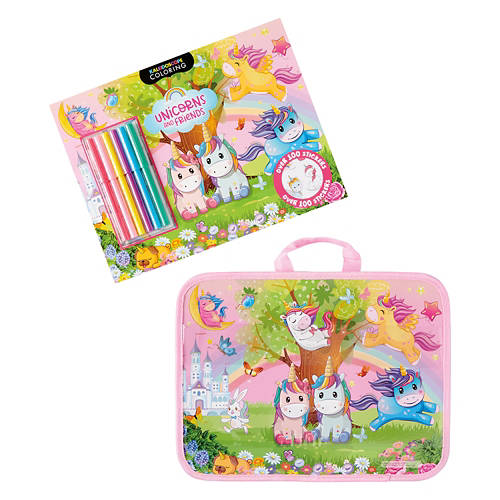 Unicorns & Friends Lap Desk Activity Kit