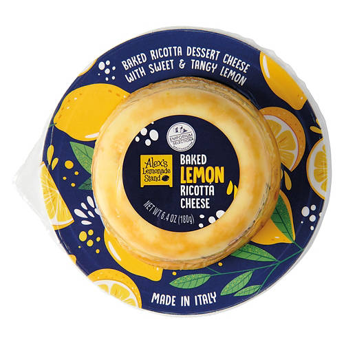 Baked Lemon Ricotta Cheese, 6.4 oz Product Image Front shot 01