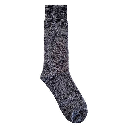 Ladies 2 Pack Boot Socks Polyester Crew, Gray