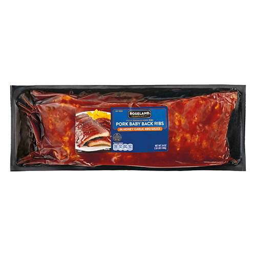 Honey Garlic BBQ Sauce Pork Baby Back Ribs, 24 oz