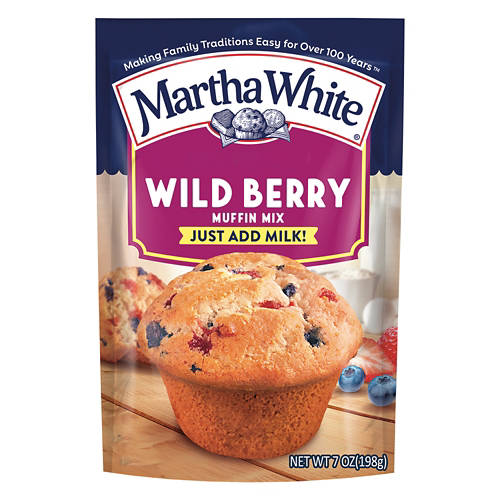 Wildberry Muffin Mix, 7 oz Product Image Front shot 01