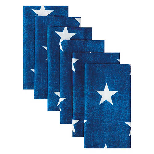 Blue Stars Napkins