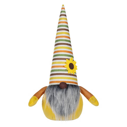 20" Sunflower Stripe Gnome