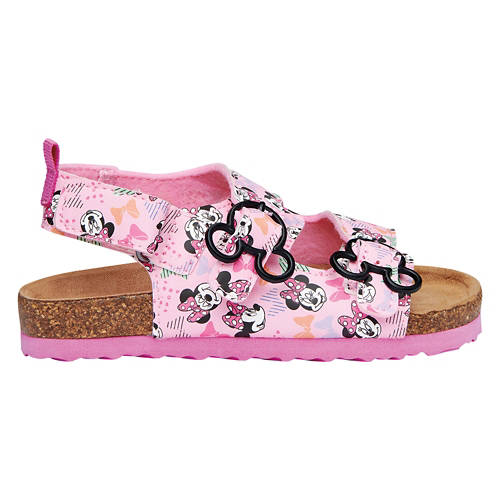 Toddler Minnie Character Footbed Sandals, 8