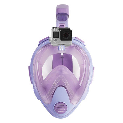 Full Face Snorkeling Mask - Purple, L/XL Product Image Front shot 01