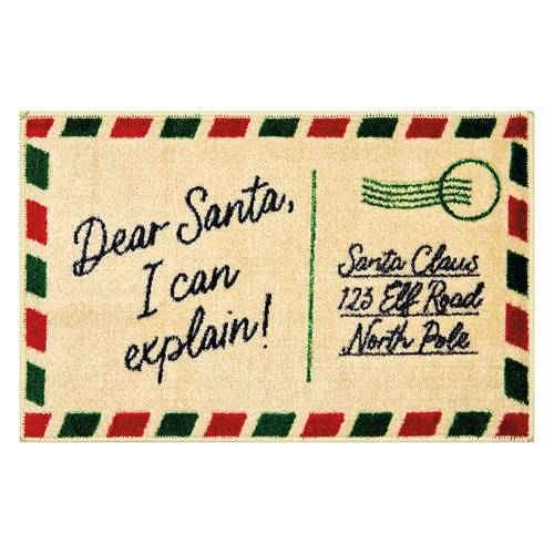 20'' x 30" Holiday Accent Rug - Postcard