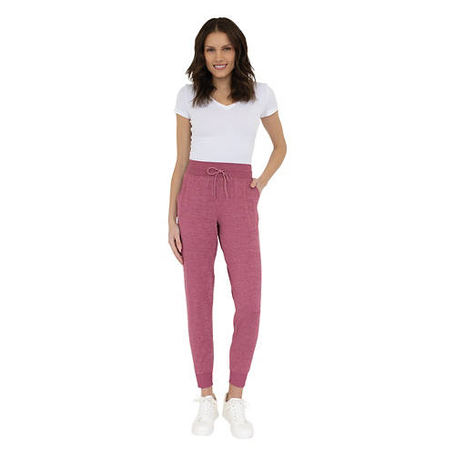 Ladies Athleisure Jogger Pant - Pink, XL