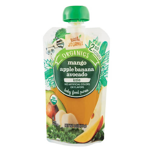 Organics Mango Apple Banana Avocado Kale, 4 oz