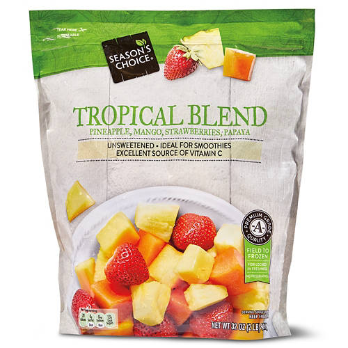 Frozen  Tropical Fruit Blend, 32 oz