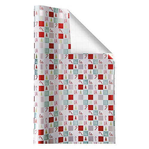 Heavyweight Premium Gift Wrap - Fa La La