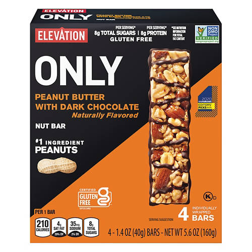 Peanut Butter Fruit & Nut Bars, 4 count