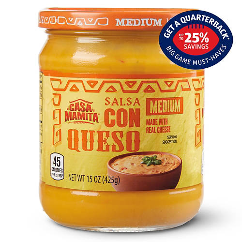 Salsa  Con Queso, 15 oz