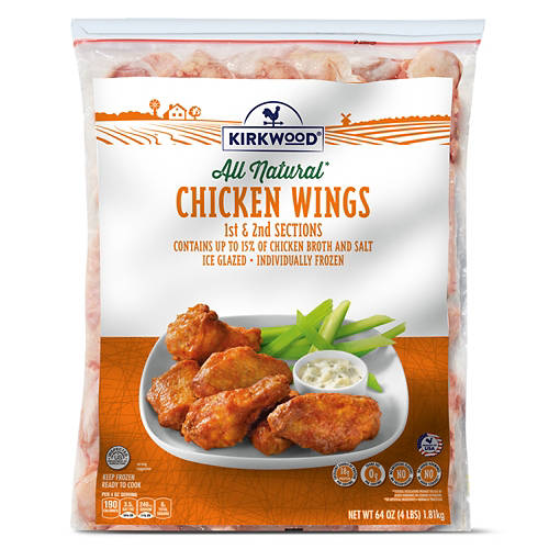 Frozen  Chicken Wings, 64 oz