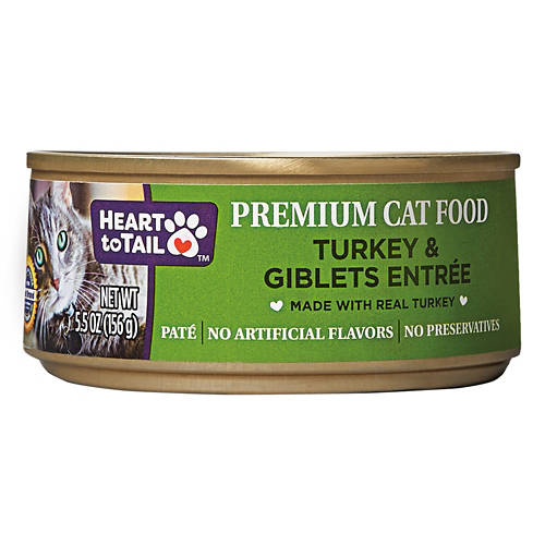 Turkey  and Giblets Canned Cat Food, 5.5 oz