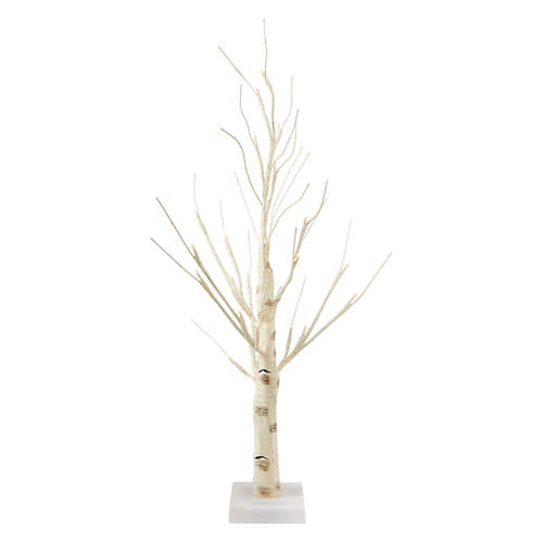 24" Indoot LED Birch Tree