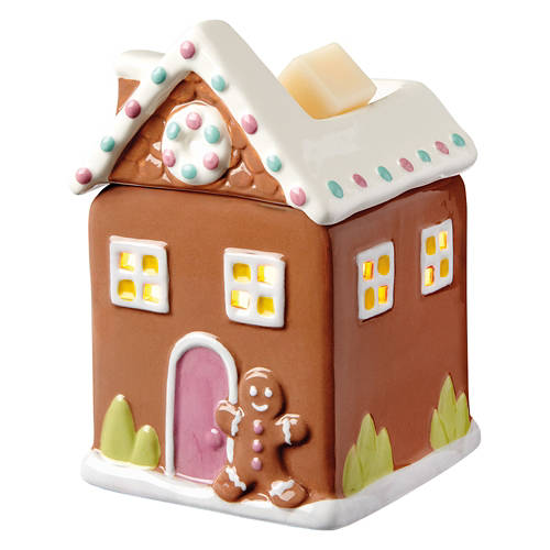 Gingerbread House Shaped Holiday Wax Warmer