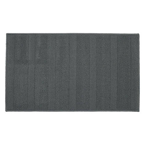 20" x  34" Rectangle Shaped Kitchen Accent Rug - Gray Vertigo