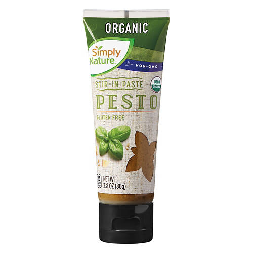 Organic Pesto Stir In Paste, 2.8 oz Product Image Front shot 01