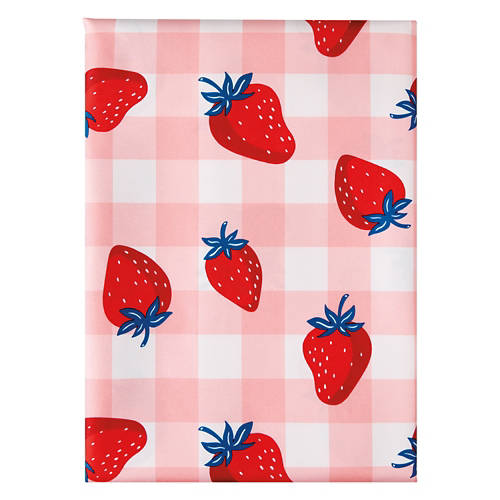 60" x  84" Indoor/Outdoor Tablecloth - Strawberries Product Image Front shot 01