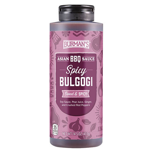 Spicy  Bulgogi BBQ Sauce, 12 oz Product Image Front shot 01