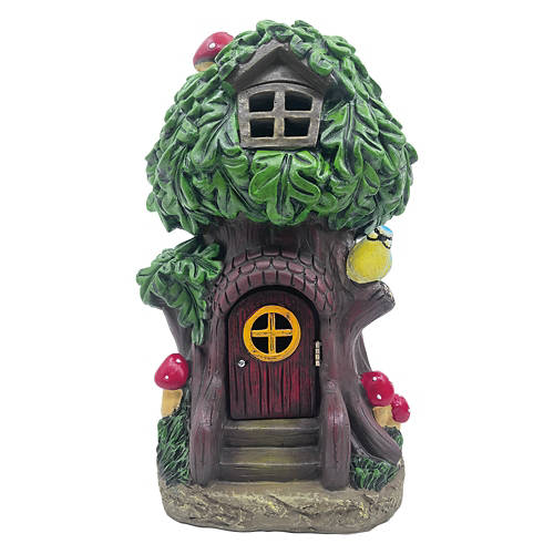 Solar Fairy House - Oak Tree