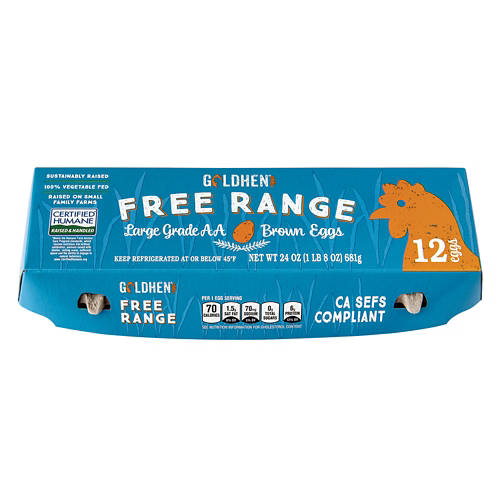 Large Free Range Eggs, 1 dozen