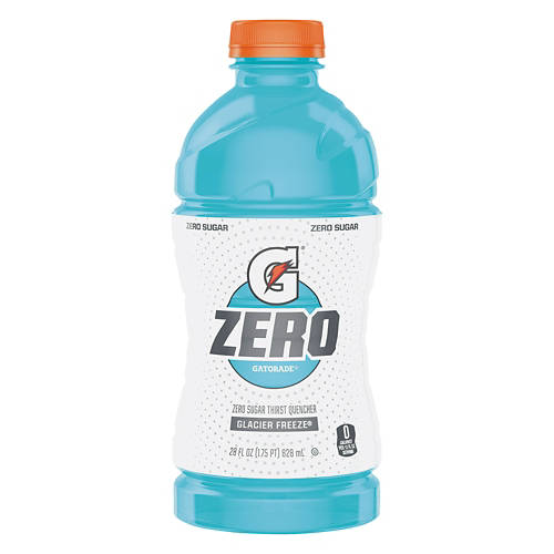 G Zero Glacier Freeze Zero Sugar Sports Drink, 28 fl oz