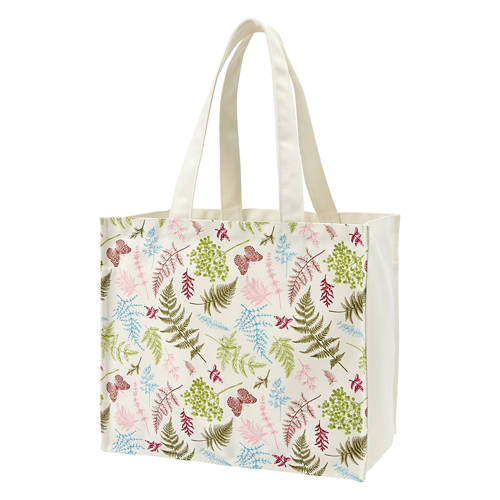 Recycled Material Tote - Leaves