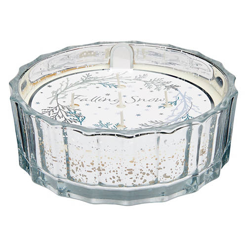 5 Wick Glass Candle - Falling Snow