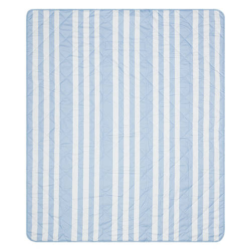 60" x 72" Quilted Outdoor Blanket, Stripe Product Image Front shot 01