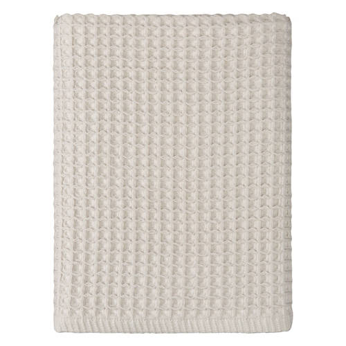 Super Soft Bath Towel - Gray Waffle