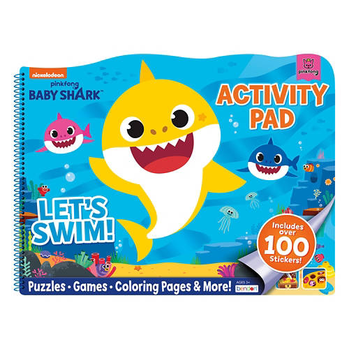 Baby Shark Storybook and Activity Pad