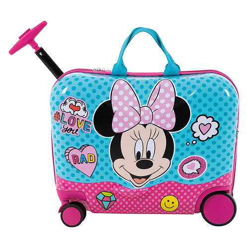 Kids Ride Along Suitcase - Minnie