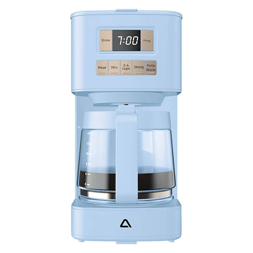 Programmable  Coffee Maker, Blue