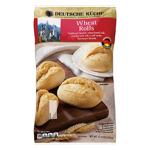 Wheat Bread Rolls, 15.87 oz