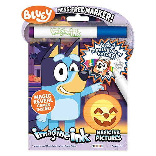 Halloween Magic Ink - Bluey