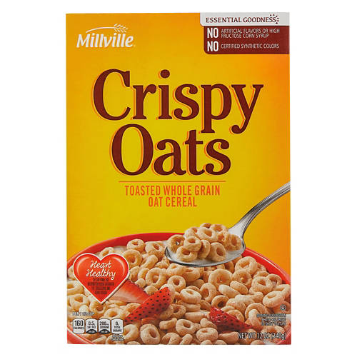 Crispy Oats Cereal, 12 oz