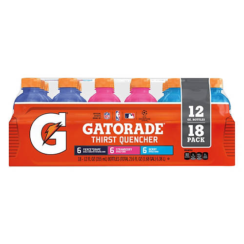Grape Strawberry Flavored Energy Drink - 18 pack, 12 fl oz bottle