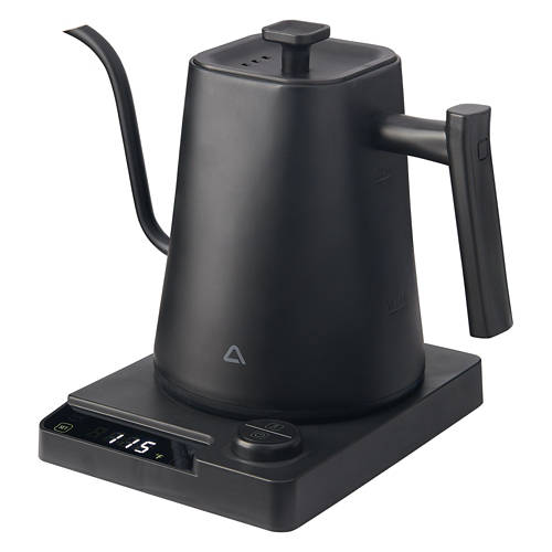 Gooseneck Shaped Electric Kettle, Black