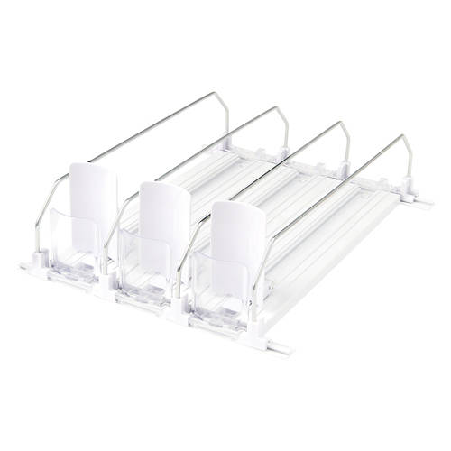 Self-Dispensing Drink Organizer - White Product Image Front shot 01